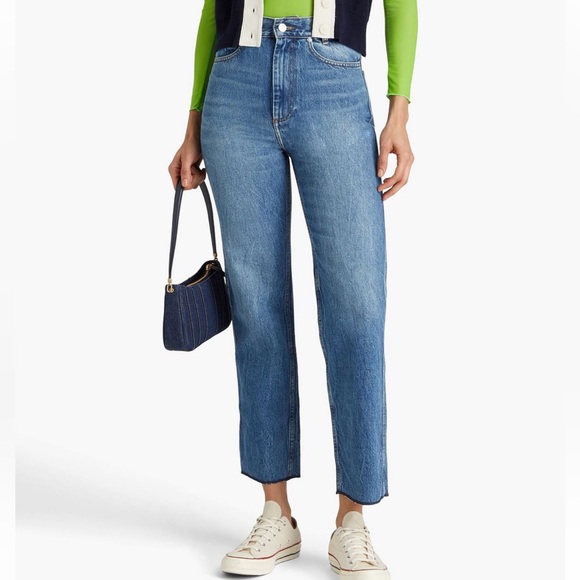 Sandro Paris Denim - Stylish High Rise Blue Women's Jeans
